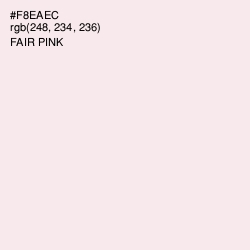 #F8EAEC - Fair Pink Color Image
